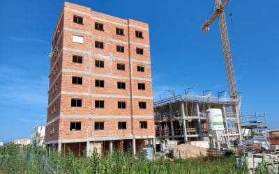 Residencial Xaloc septiembre 2018, estado de las obras